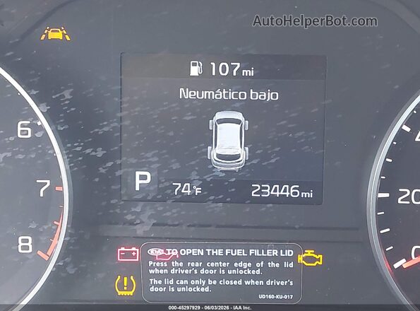 KNDP63AC7L7779500 2020 KIA SPORTAGE White 