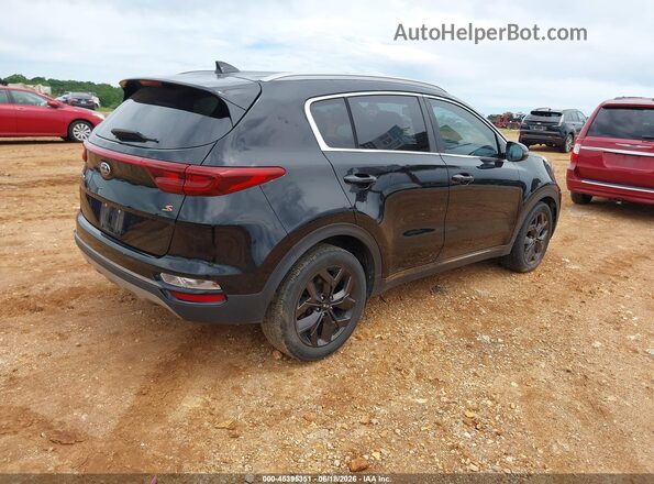 KNDP63AC8L7764634 2020 KIA SPORTAGE Black უკანა მარჯვენა
