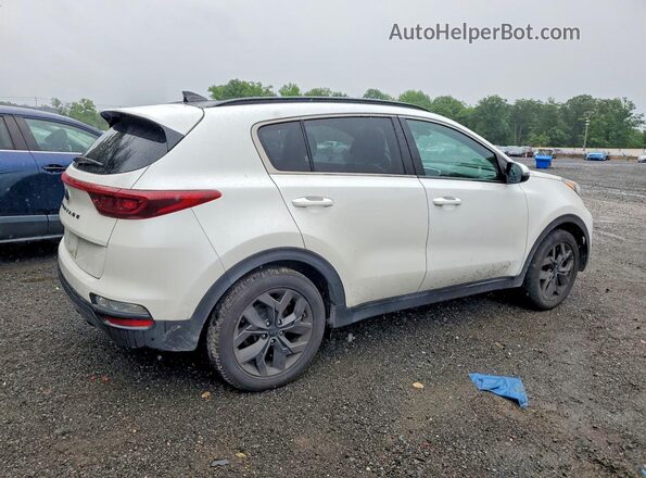 KNDP63ACXM7932422 2021 KIA SPORTAGE White Tył prawy