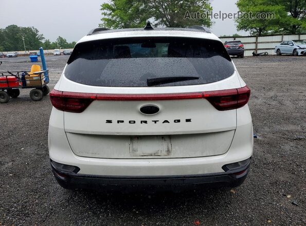 KNDP63ACXM7932422 2021 KIA SPORTAGE White Widok z tyłu