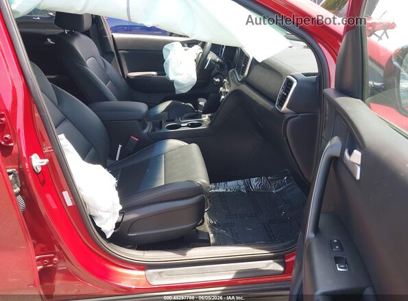 KNDP6CAC2N7012401 2022 KIA SPORTAGE Красный Вид салона спереди