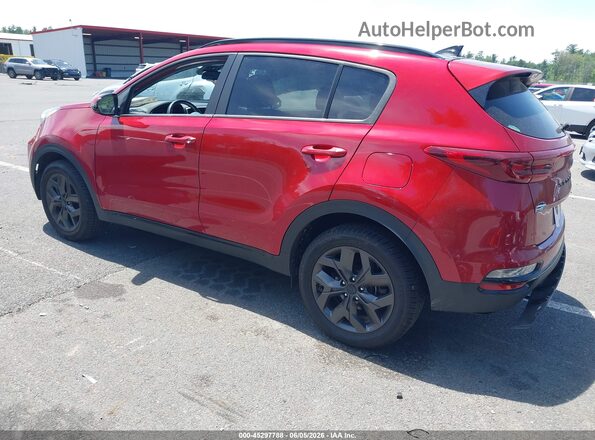 KNDP6CAC2N7012401 2022 KIA SPORTAGE Красный Задняя левая четверть