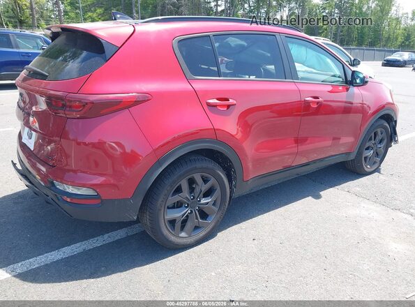KNDP6CAC2N7012401 2022 KIA SPORTAGE Красный Задняя правая четверть