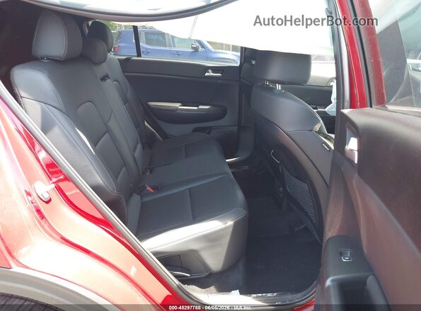 KNDP6CAC2N7012401 2022 KIA SPORTAGE Красный Вид наклейки с VIN-кодом
