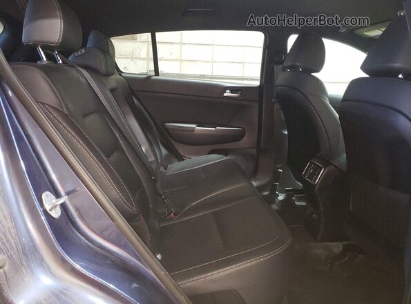 KNDP6CAC3M7905983 2021 KIA SPORTAGE Синий Вид задней части салона