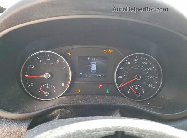 KNDP6CAC3M7905983 2021 KIA SPORTAGE Синий Вид щитка приборов