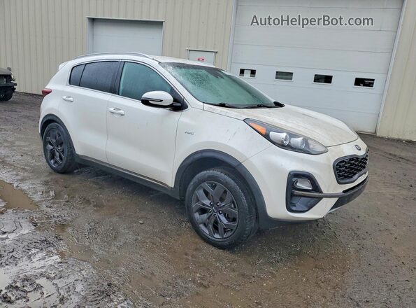 KNDP6CAC4L7774058 2020 KIA SPORTAGE White 