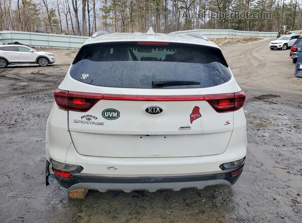 KNDP6CAC4L7774058 2020 KIA SPORTAGE White 