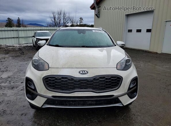 KNDP6CAC4L7774058 2020 KIA SPORTAGE White 