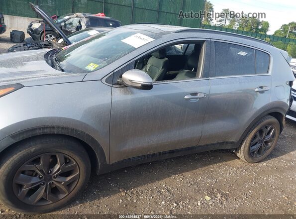KNDP6CAC5M7912658 2021 KIA SPORTAGE Серебряный Панорамный вид салона 360°