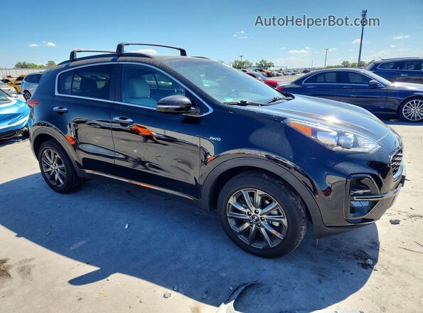 KNDP6CAC6L7706439 2020 KIA SPORTAGE Black 