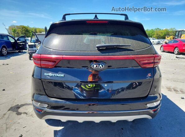 KNDP6CAC6L7706439 2020 KIA SPORTAGE Black 