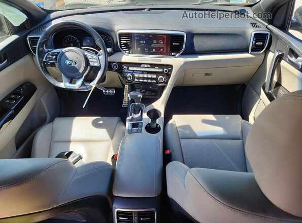 KNDP6CAC6L7706439 2020 KIA SPORTAGE Black 