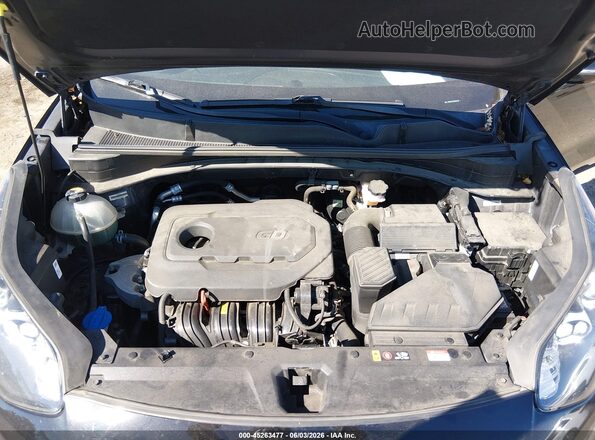 KNDP6CAC6M7854463 2021 KIA SPORTAGE Black Հետևի տեսք