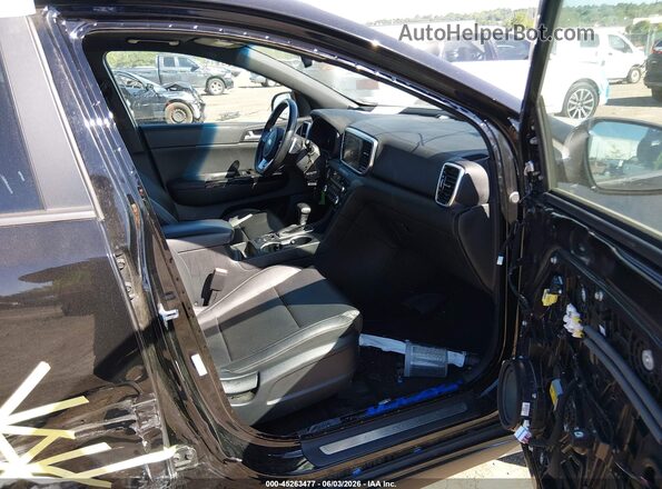 KNDP6CAC6M7854463 2021 KIA SPORTAGE Black Սալոնի դիմացի տեսք