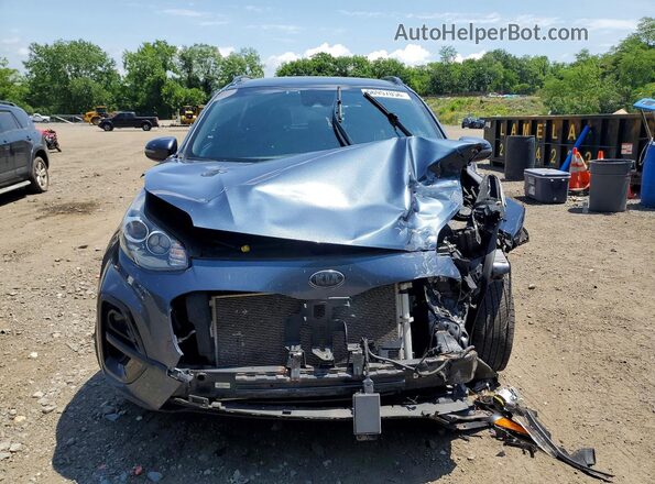 KNDP6CAC6N7008173 2022 KIA SPORTAGE Blue 