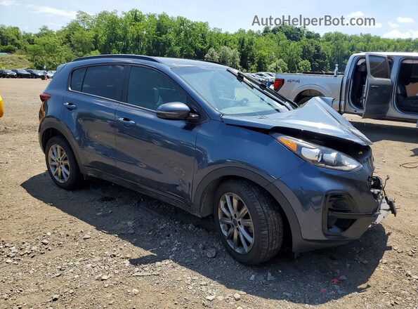 KNDP6CAC6N7008173 2022 KIA SPORTAGE Blue 