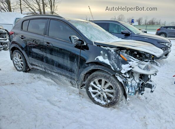 KNDP6CAC6N7014300 2022 KIA SPORTAGE Black Передня права чверть