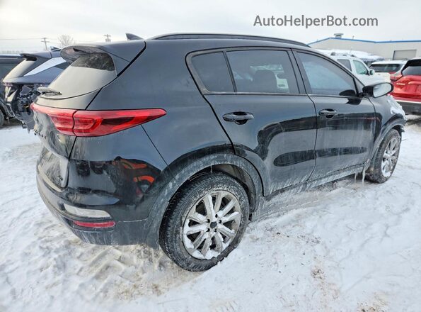 KNDP6CAC6N7014300 2022 KIA SPORTAGE Black Задня права чверть