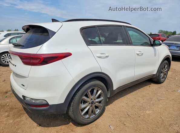KNDP6CAC7N7022275 2022 KIA SPORTAGE White Rear right