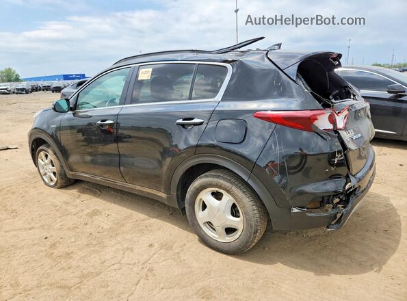 KNDP6CAC8L7730306 2020 KIA SPORTAGE Black Задня ліва чверть