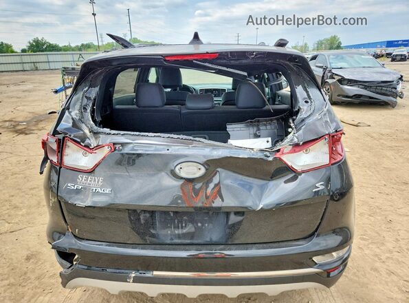 KNDP6CAC8L7730306 2020 KIA SPORTAGE Black Вид ззаду