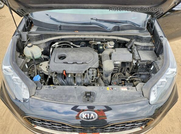 KNDP6CAC8L7730306 2020 KIA SPORTAGE Black Вид підкапотного простору