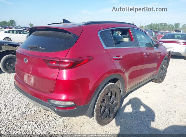 KNDP6CAC8L7826565 2020 KIA SPORTAGE Red Հետևի աջ