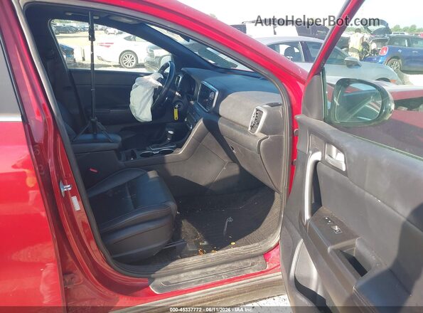 KNDP6CAC8L7826565 2020 KIA SPORTAGE Red Սալոնի դիմացի տեսք