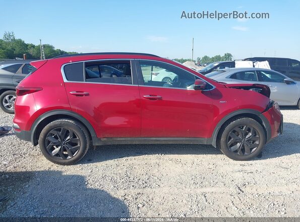 KNDP6CAC8L7826565 2020 KIA SPORTAGE Red Սալոնի 360 աստիճան տեսք