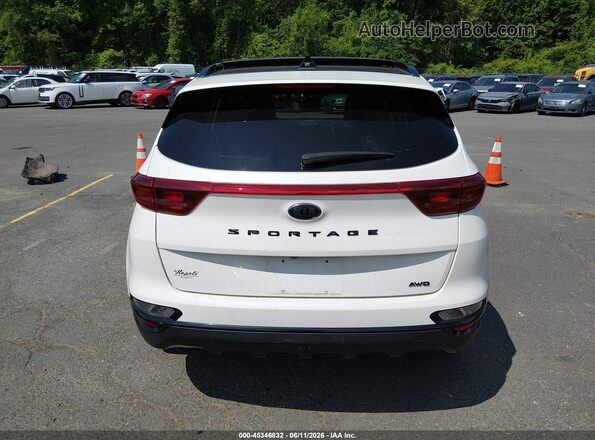 KNDP6CAC8N7018705 2022 KIA SPORTAGE White 
