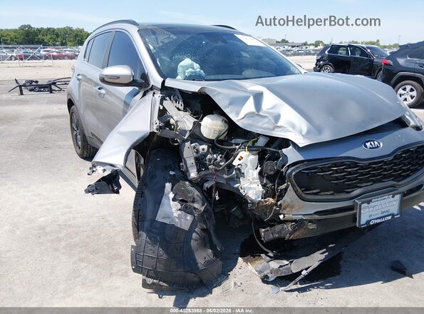KNDP6CAC9L7763024 2020 KIA SPORTAGE Gray Widok z przodu