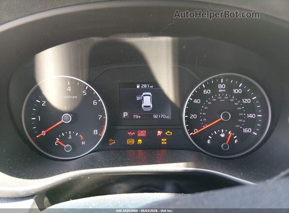 KNDP6CAC9L7763024 2020 KIA SPORTAGE Gray Widok tylnych siedzeń