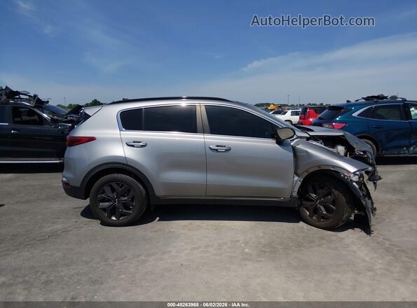 KNDP6CAC9L7763024 2020 KIA SPORTAGE Gray Widok wnętrza z tyłu