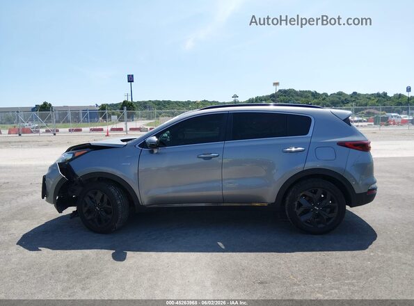 KNDP6CAC9L7763024 2020 KIA SPORTAGE Gray Widok wnętrza 360 stopni