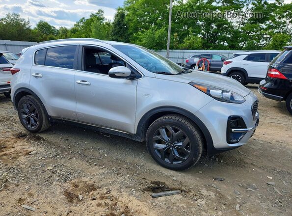 KNDP6CAC9M7936137 2021 KIA SPORTAGE Silver Առջևի աջ