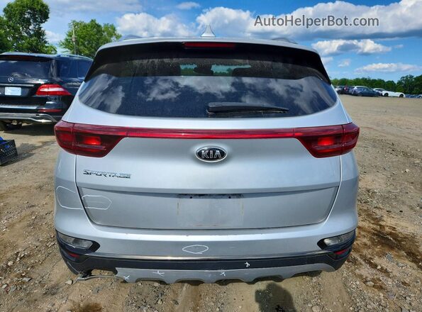 KNDP6CAC9M7936137 2021 KIA SPORTAGE Silver Հետևի տեսք