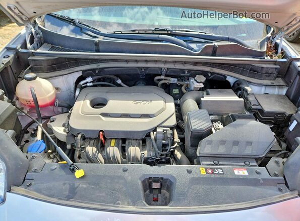 KNDP6CAC9M7936137 2021 KIA SPORTAGE Silver Սալոնի հետևի տեսք