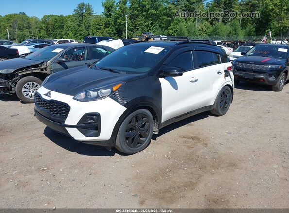 KNDP6CACXL7683070 2020 KIA SPORTAGE White Przód lewy