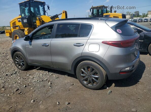 KNDP6CACXL7827958 2020 KIA SPORTAGE Silver Rear left