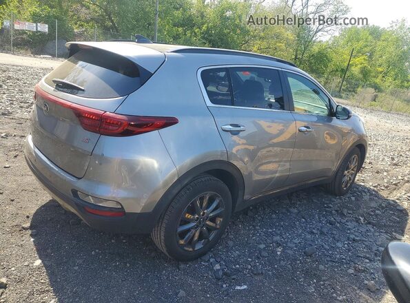 KNDP6CACXL7827958 2020 KIA SPORTAGE Silver Rear right