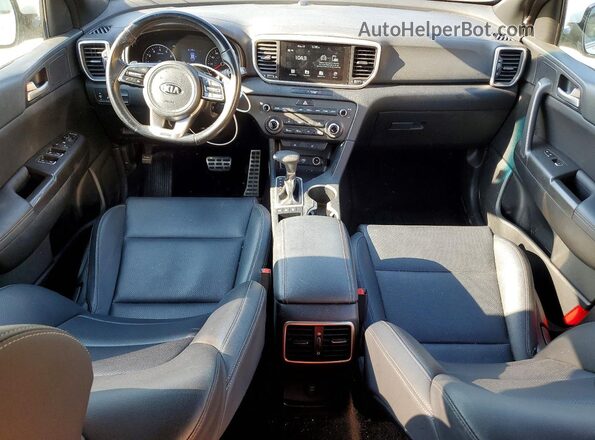 KNDP6CACXL7833212 2020 KIA SPORTAGE Белый Вид панели приборов