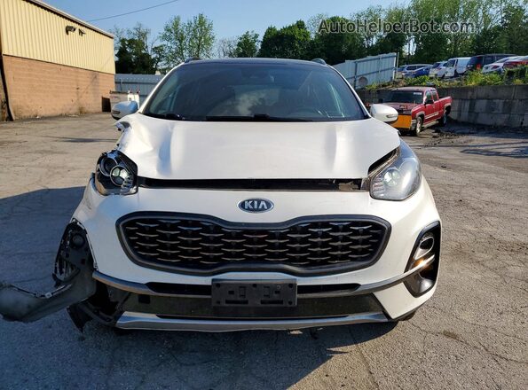 KNDP6CACXL7833212 2020 KIA SPORTAGE Белый Вид спереди