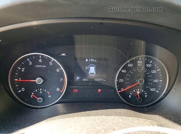 KNDP6CACXL7833212 2020 KIA SPORTAGE Белый Вид щитка приборов