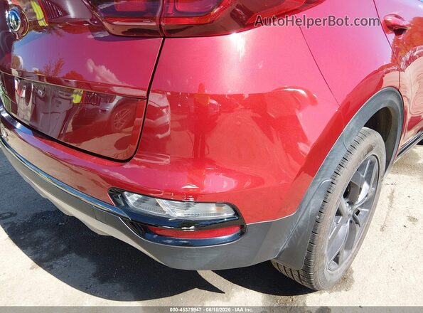 KNDP6CACXM7844485 2021 KIA SPORTAGE Red Widok z przodu