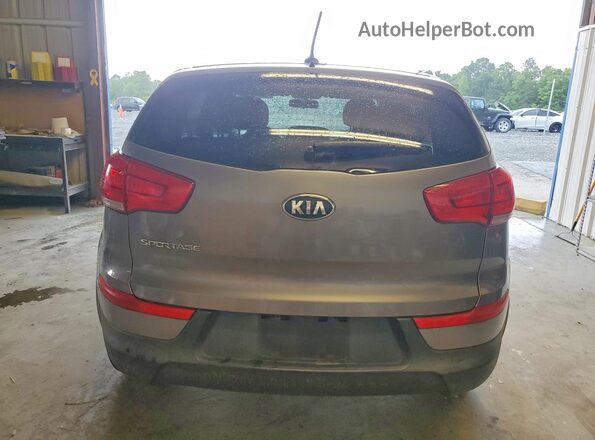 KNDPB3AC0G7857729 2016 KIA SPORTAGE Gray Հետևի տեսք