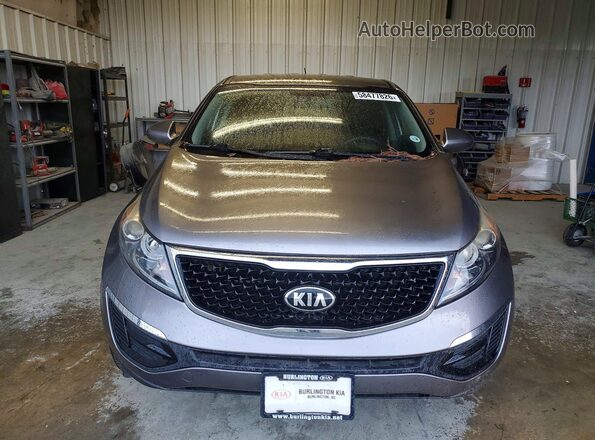 KNDPB3AC0G7857729 2016 KIA SPORTAGE Gray Դիմացի տեսք