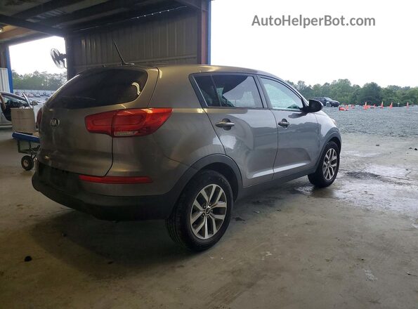 KNDPB3AC0G7857729 2016 KIA SPORTAGE Gray Հետևի աջ
