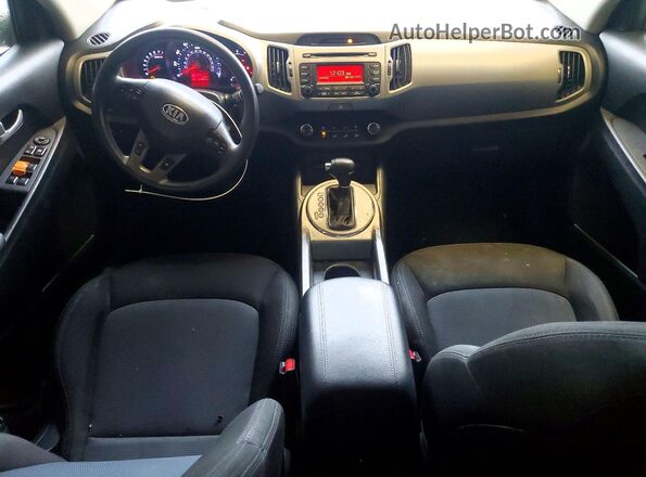 KNDPB3AC0G7857729 2016 KIA SPORTAGE Gray Առջևի վահանակի տեսք