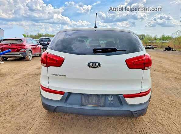 KNDPB3AC1G7812492 2016 KIA SPORTAGE White Rear view